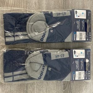 Babolat Tennis Men’s Socks - New - Blue & Grey - 9.5/11.5 US size